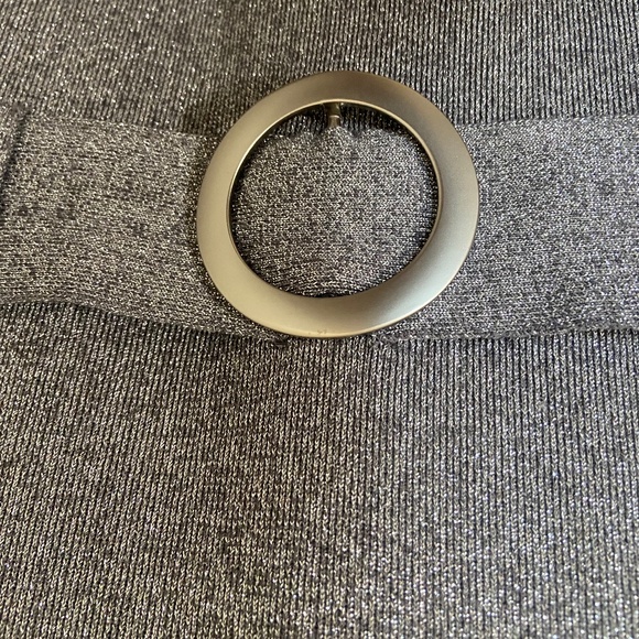 Knit Metallic Mini Dress - Picture 3 of 4